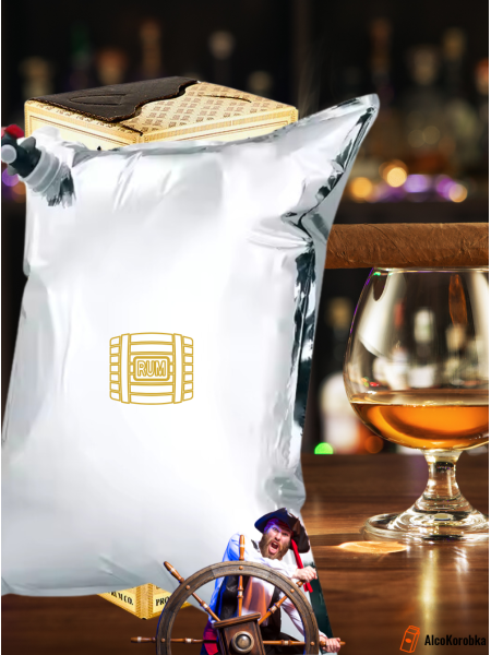 Ром Капитан Морган 3 литра Tetra Pak Ром Капитан Морган 3 литра Tetra Pak